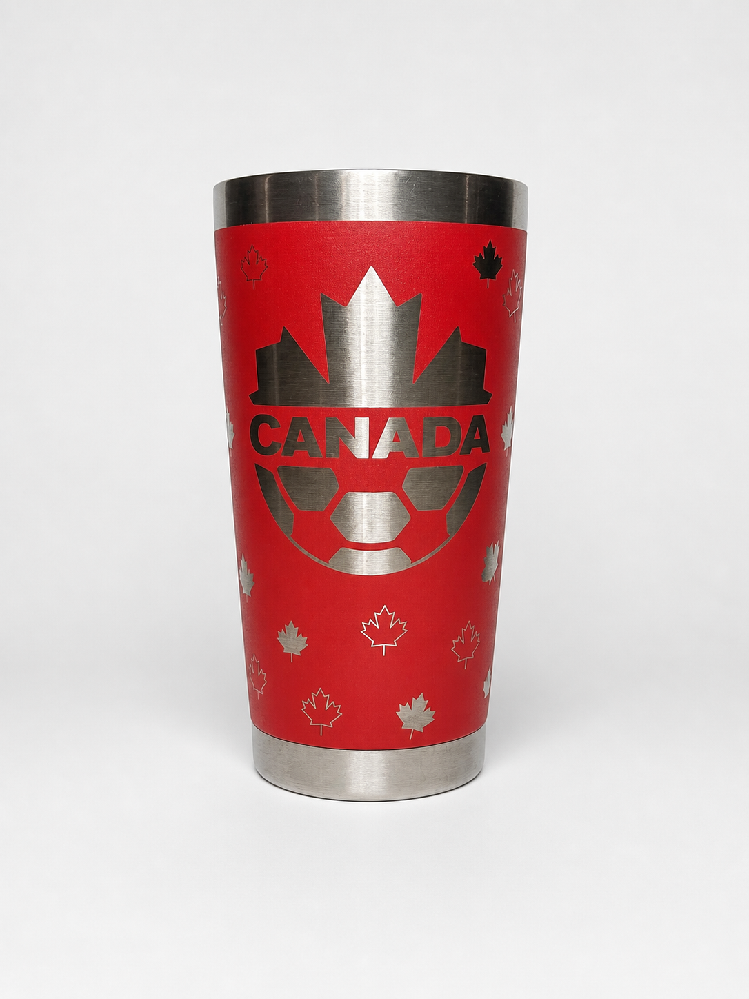 Canada Soccer · red with leaves