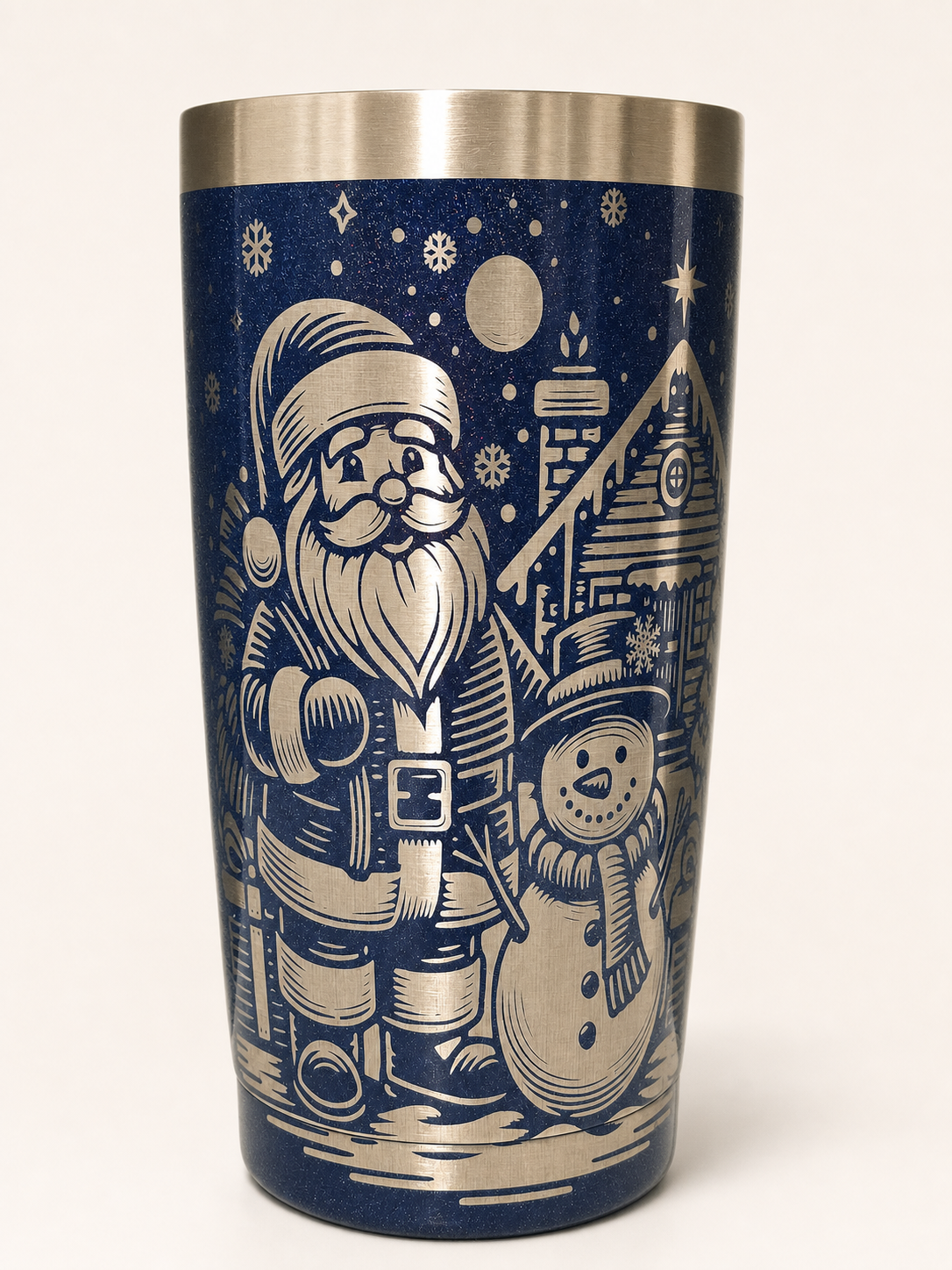 Santa & snowman